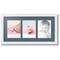 ArtToFrames Collage Photo Picture Frame with 3 - 6x8 inch Openings, Framed in White with Over 62 Mat Color Options and Plexi Glass (CSM-3966-782)